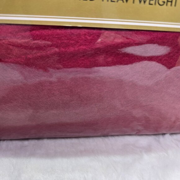 NIP Bradford Home Fashions Queen 100% Cotton Woven Flannel Sheet Set in Burgandy - Picture 2 of 6